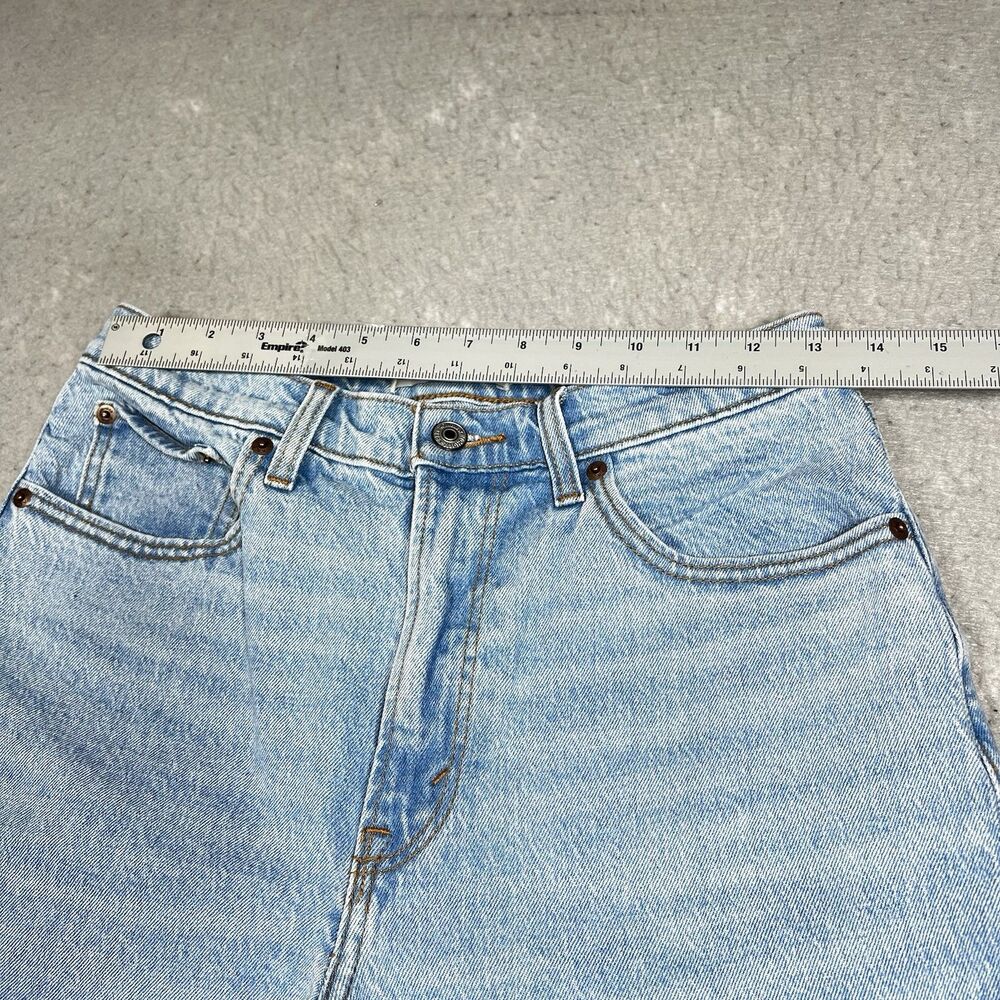 Abercrombie & Fitch Jeans Women’s 27 The Baggy Low Rise Denim Blue Medium Wash - Picture 5 of 12